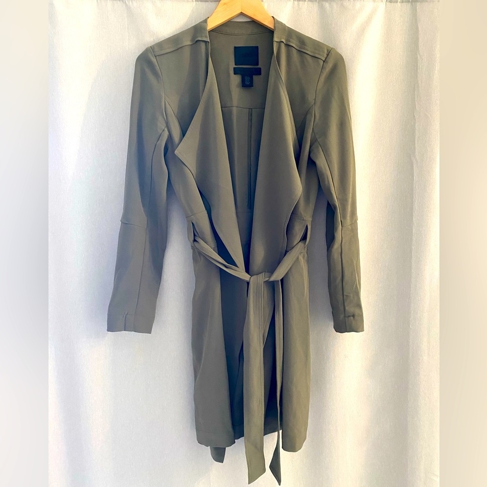 Belted Trench Jacket